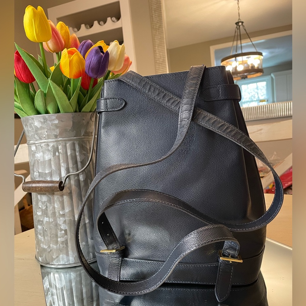 Etro Navy Backpack with Structured Design - Picture 3 of 16